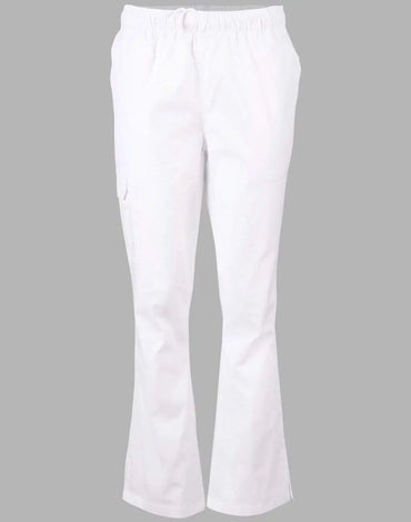 Winning Spirit Ladies Functional Chef Pants Cp04 Hospitality & Chefwear Winning Spirit White 2XS