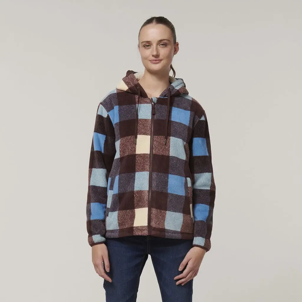 Hard Yakka Womens Check Zoodie Y08522 - City Workwear