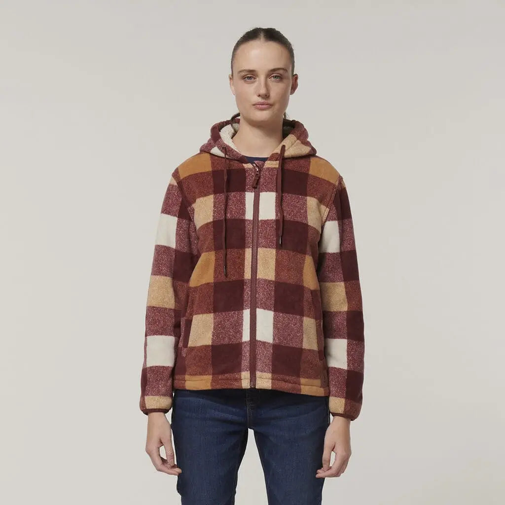 Hard Yakka Womens Check Zoodie Y08522 - City Workwear