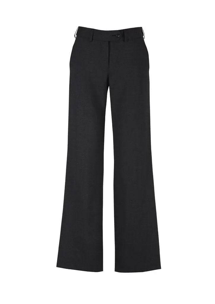 Biz Corporates Womens Mid Rise Adjustable Waist Pant 14015 - Flash Uniforms
