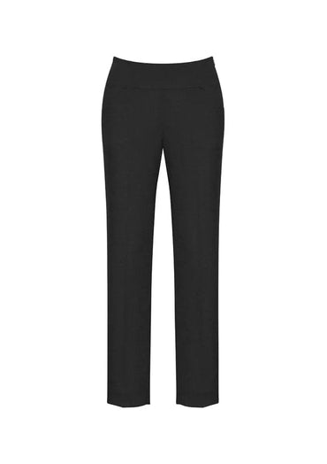 Biz Corporates Womens Bandless Slim Leg Pant 14021 - Flash Uniforms