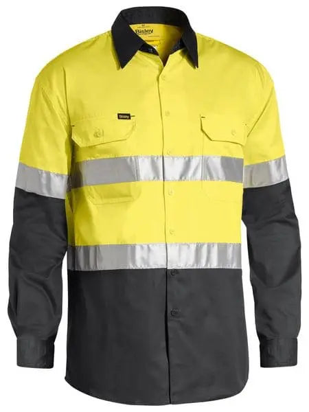 Bisley 3M Taped Cool Lightweight Hi Vis Shirt BS6696T - City Workwear