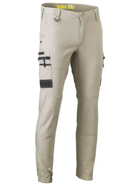 Bisley Flx And Move™ Stretch Cargo Cuffed Pants BPC6334 - City Workwear
