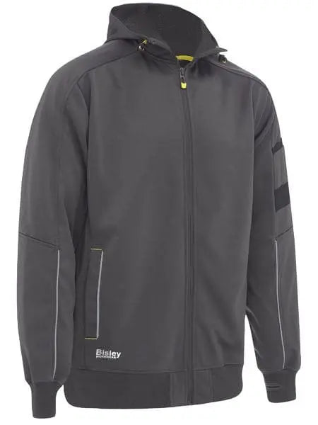 Bisley Work Fleece Zip-front Hoodie With Sherpa Lining BK6925 - City Workwear