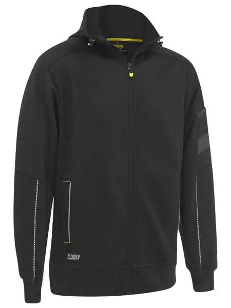 Bisley Work Fleece Zip-front Hoodie With Sherpa Lining BK6925 - City Workwear