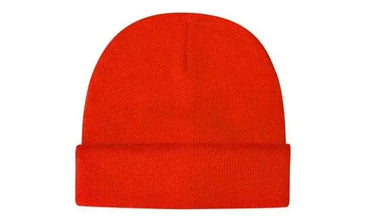 Headwear Hi-vis Knitted Acrylic Beanie X12 - 3028 - City Workwear