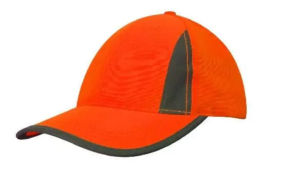 Headwear Luminescent Cap With Reflect Inserts X12 - 3029 - City Workwear