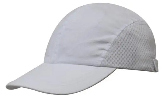 Headwear Cotton Sports Cap - Mesh Sides X12 - 3812 - City Workwear