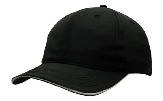 Headwear Spring Woven Cap With Strap & Clip X12 - 3817 - City Workwear