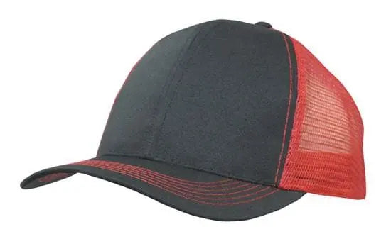 Headwear Mesh Back Breathable P/twill 3819 Caps X12 - 3819 - City Workwear