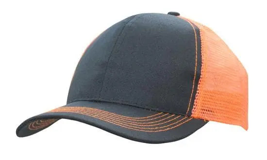 Headwear Mesh Back Breathable P/twill 3819 Caps X12 - 3819 - City Workwear