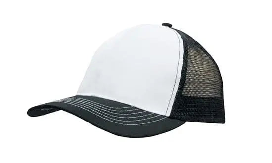 Headwear Mesh Back Breathable P/twill 3819 Caps X12 - 3819 - City Workwear
