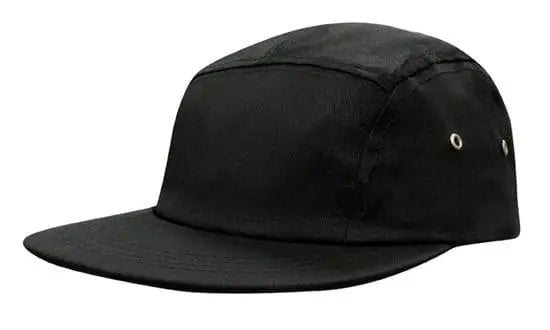 Headwear Square Front Flat Peak Cotton Cap X12 - 3899 - City Workwear