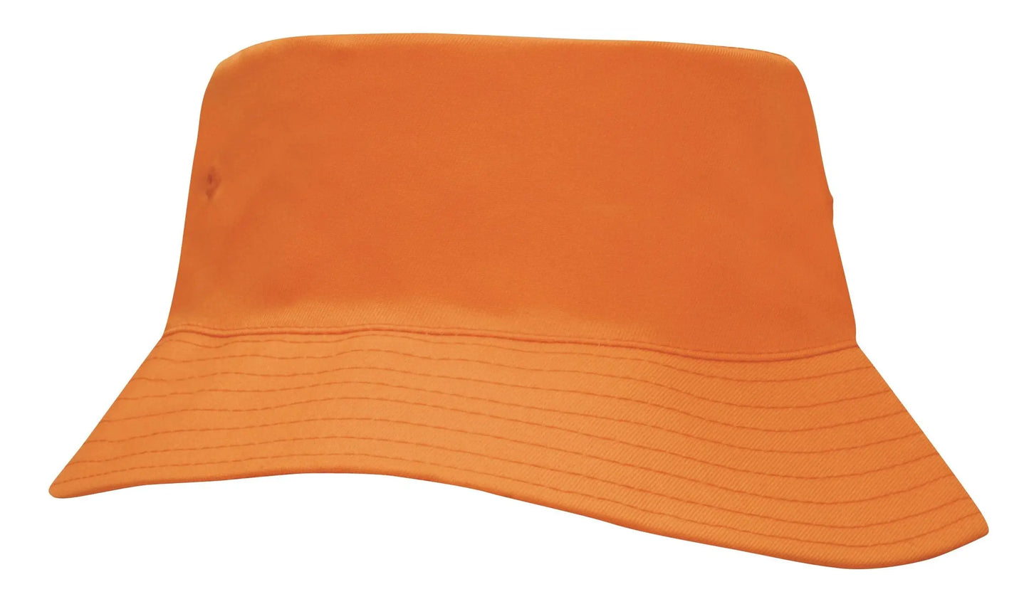 Headwear Childs Breathe P/twill Bucket Hat X12 - City Workwear