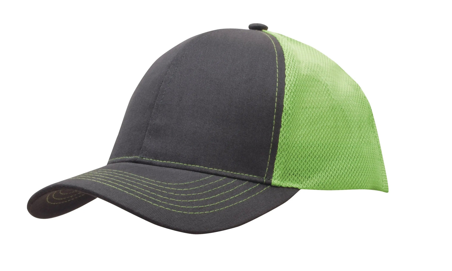 Headwear Bhc With Mesh 2 Tone Cap X12 - 4002 - City Workwear
