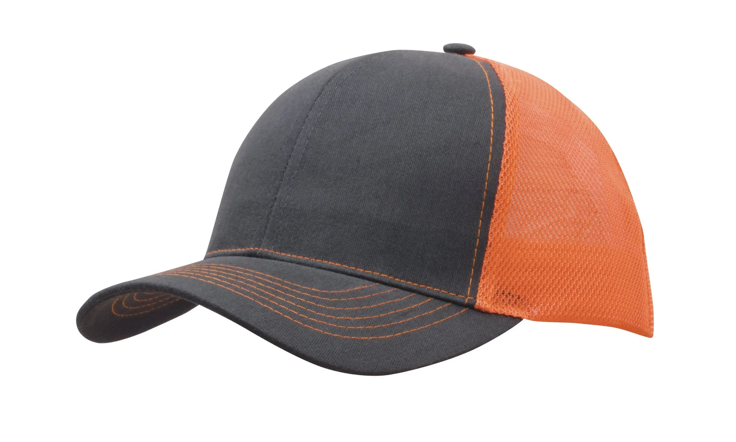 Headwear Bhc With Mesh 2 Tone Cap X12 - 4002 - City Workwear