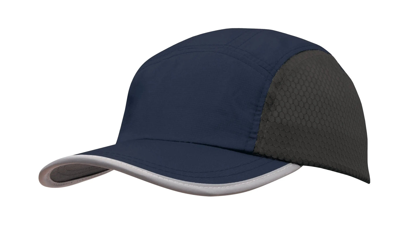 Headwear Sports Ripstop Mesh Sides Cap X12 - 4003 - City Workwear
