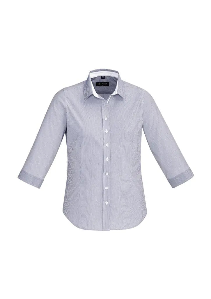 Biz Corporates Fifth Avenue Womens 3/4 Sleeve Shirt 40111 - Flash Uniforms