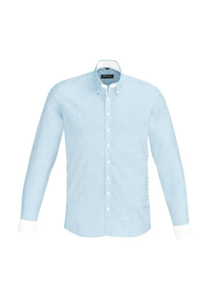 Biz Corporates Fifth Avenue Mens Long Sleeve Shirt 40120 - Flash Uniforms