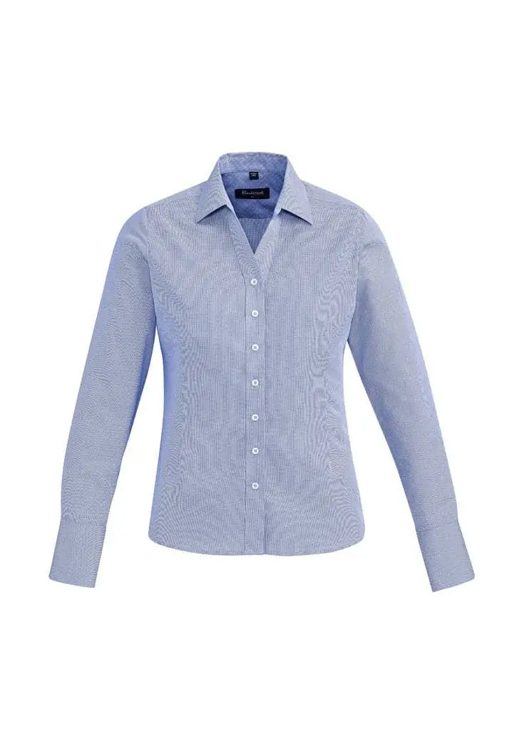 Biz Corporates Hudson Womens Long Sleeve Shirt 40310 - Flash Uniforms