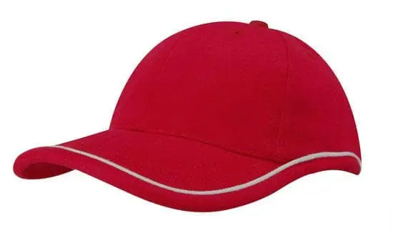 Headwear Bhc W/piping Crown & Peak Cap X12 - 4047 - City Workwear
