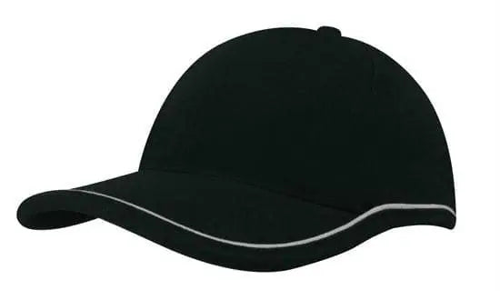 Headwear Bhc W/piping Crown & Peak Cap X12 - 4047 - City Workwear