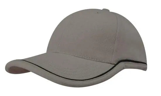 Headwear Bhc W/piping Crown & Peak Cap X12 - 4047 - City Workwear