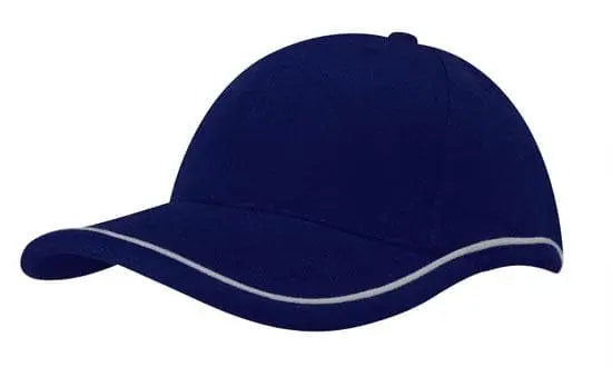 Headwear Bhc W/piping Crown & Peak Cap X12 - 4047 - City Workwear