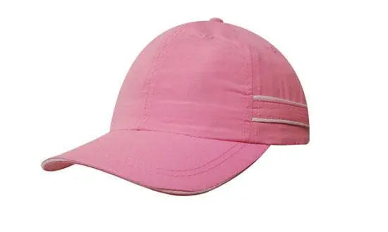 Headwear Microfibre Cap W/piping & Sandwich X12 - 4077 - City Workwear