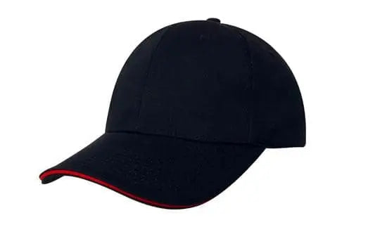 Headwear Chino Twill Cap W/sandwcih X12 - 4080 - City Workwear