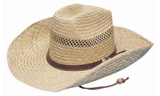 Headwear Cowboy Straw With Leather Band Hat X12 - S4089 - City Workwear