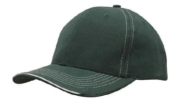 Headwear Cap With Contrast Sts & Sandwich X12 - 4097 - City Workwear