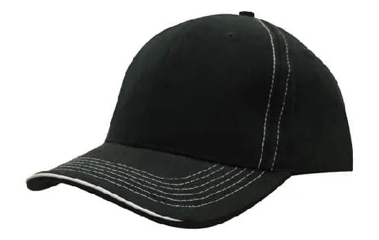 Headwear Cap With Contrast Sts & Sandwich X12 - 4097 - City Workwear