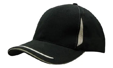 Headwear Cap With Crown Inserts & Sandwich X12 - 4098 - City Workwear