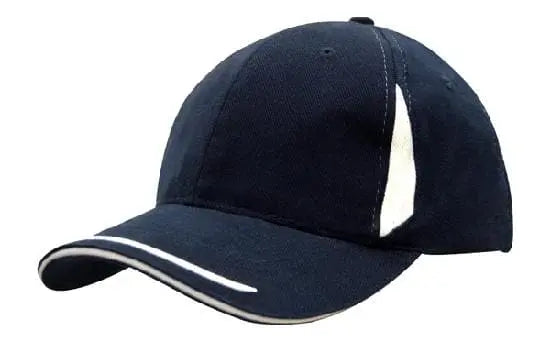 Headwear Cap With Crown Inserts & Sandwich X12 - 4098 - City Workwear