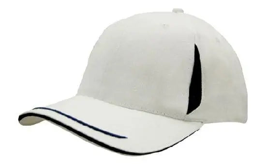 Headwear Cap With Crown Inserts & Sandwich X12 - 4098 - City Workwear