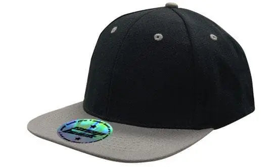 Headwear Two Tone Flat Peak Cap X12 - 4106 - City Workwear
