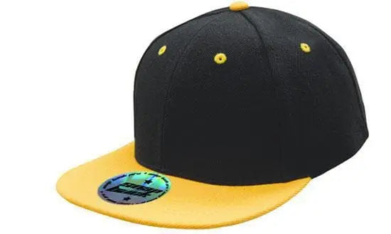 Headwear Two Tone Flat Peak Cap X12 - 4106 - City Workwear