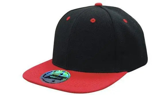 Headwear Two Tone Flat Peak Cap X12 - 4106 - City Workwear