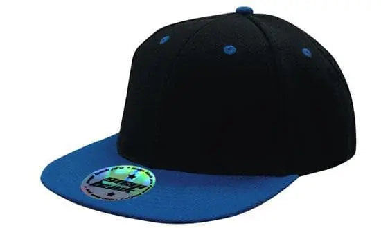 Headwear Two Tone Flat Peak Cap X12 - 4106 - City Workwear
