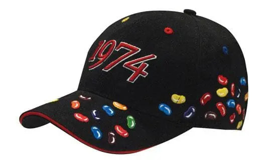 Headwear Bhc Embroidered Jelly Bean Cap X12 - 4119 - City Workwear