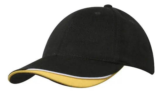 Headwear Bhc Cap With Indent & Sandwich 4167 X12 - City Workwear