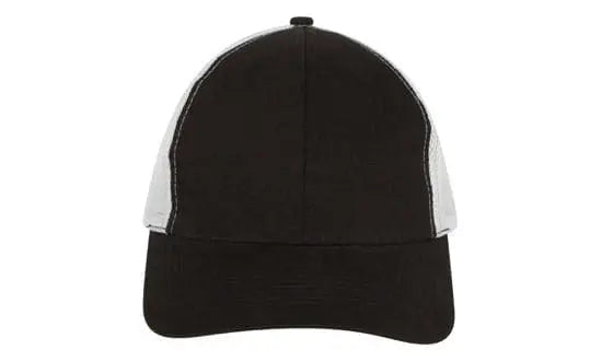 Headwear Brushed Cotton With Mesh Back Cap X12 - 4181 - City Workwear
