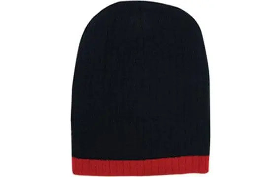Headwear Two Tone Cable Knit Beanie X12 - City Workwear