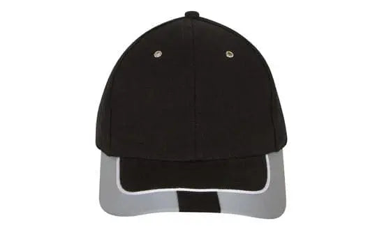 Headwear Bhc W/rlective Trim And Tab On Peak Cap X12 - 4214 - City Workwear
