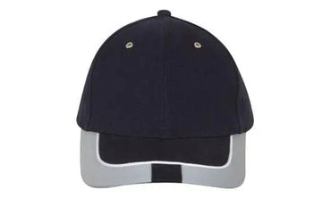 Headwear Bhc W/rlective Trim And Tab On Peak Cap X12 - 4214 - City Workwear