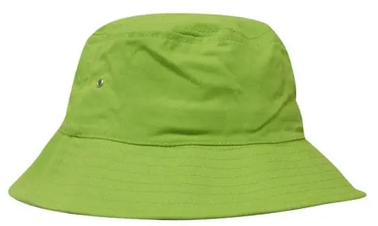 Headwear Bucket Hat With Sandwich Trim Brushed Heavy Sports Twill *no Sandwich* X12 - City Workwear