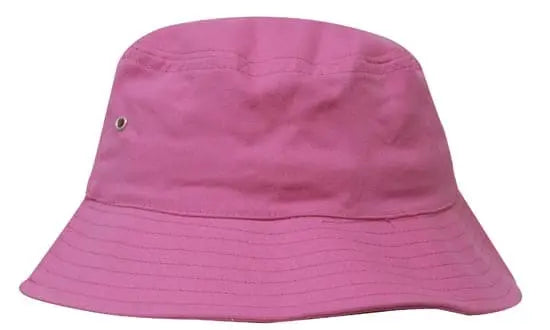 Headwear Bucket Hat With Sandwich Trim Brushed Heavy Sports Twill *no Sandwich* X12 - City Workwear