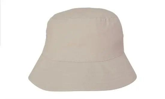 Headwear Bucket Hat With Sandwich Trim Brushed Heavy Sports Twill *no Sandwich* X12 - City Workwear