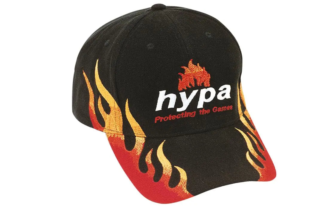 Headwear Double Flame Fmbroidery Cap X12 - 4236 - City Workwear